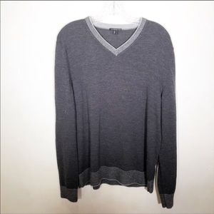 Theory merino wool v-neck sweater